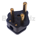 South Africa Assembly Plug AC250V 5A/15A Round 3 pins Removable Cable Connector Detachable High Power India Wiring Plug. 