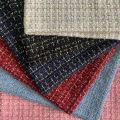 1/2/3M Gold Silk Small Fragrance Fabric Polyester Woolen Tweed Fabric Women's Shoes Hats Bags DIY Clothing Dress Handmade Sewing.