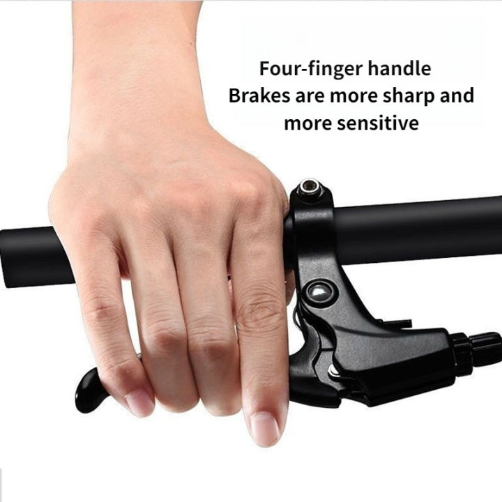 1pair%20Aluminum%20Alloy%20Bicycle%20Brake%20Levers%20Ultralight%2022.2mm%20Handlebar%20Compatible%20V-Brake%20Universal%20Cycling%20Handle%20-%20Image%204