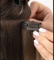 Hair Fixing clips for WIGS or HAIR Extensions Specially Designed for Men/Women Units - Black. 