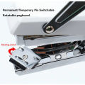Effortless Plier Stapler with 1000 Staples,20 Sheet Capacity, Office Desk Stapler for Stapling Home School Warehouse Handmade. 
