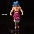 20cm Dragon Ball Anime Figure Broli Super Figma Toys DBZ Super Action Figurine PVC Collection Model Toys For Kids .