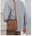 Business Men's Bags Stall Business Wallet New Large Capacity Shoulder Messenger Bag Casual Multi-layer Single Backpack. 