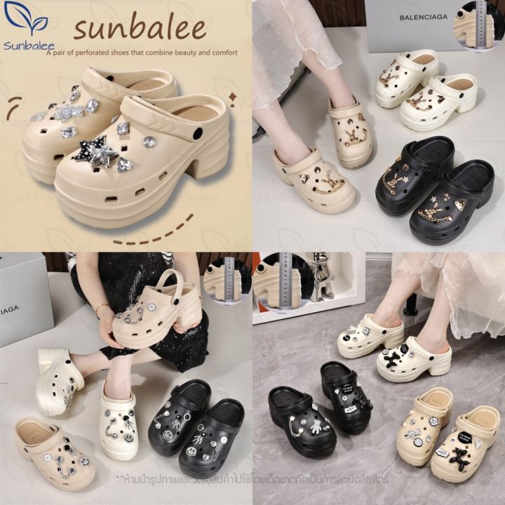 Sunbalee⭐Big Head shoes PIZ-11 shoes with an extra high heel 8mm. The stick is soft and soft.⭐Ready to ship