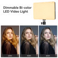 LED Photography Video Light Panel Lighting Photo Studio Lamp Kit with 8/12 Inch Adjustable Brightness,for YouTube Live Streaming.