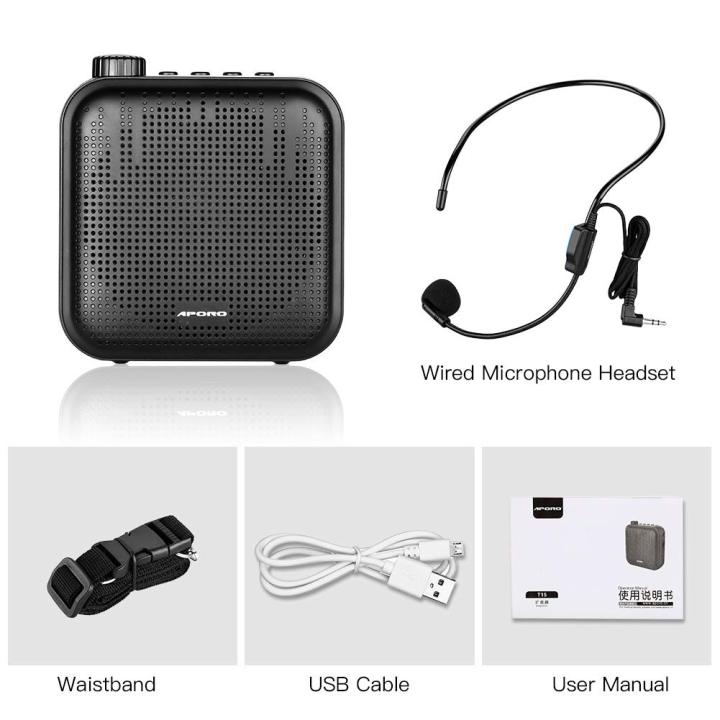 Voice%20Amplifier%20Multifunctional%20Portable%20Personal%20Voice%20Speaker%20with%20Microphone%20Display%20Surround%20Sound%20for%20Teachers%20Speech%20-%20Image%206