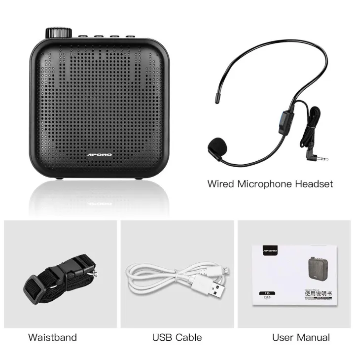 Voice%20Amplifier%20Multifunctional%20Portable%20Personal%20Voice%20Speaker%20with%20Microphone%20Display%20Surround%20Sound%20for%20Teachers%20Speech%20-%20Image%206