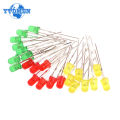 100pcs/200pcs F5 LED Diode 5MM White Green Red Blue Yellow Orange DIY Light Emitting Diodes Assorted Kit. 