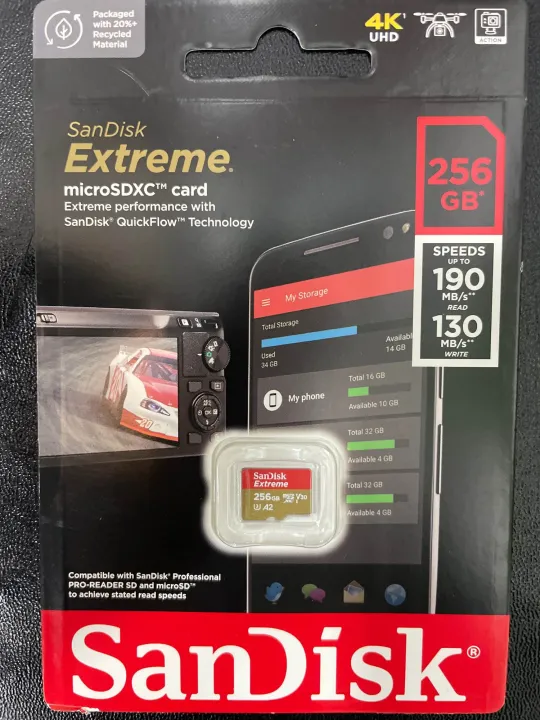 SanDisk%20Extreme%20MicroSDXC%20Class%203%20190MB/s%20Memory%20Card%20-%20Image%202