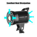 Andoer LM135Bi Portable LED Photography Fill Light 135W Studio Video Light 3000K-5600K Dimmable Bowens Mount Continuous Light.