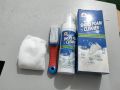 Biki Brand 3x Power Shoes Cleaner (BK2200) – 200ml Instant Spotless Shine Kit with Brush, Cloth & Wipes.