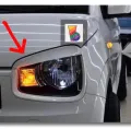 Suzuki Alto Headlight Eyebrow/ Suzuki Alto Accessories. 