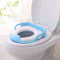 Baby Comot Seat Toilet seat Safe Soft Training seat Potty Sitting Ring with Handles Bathroom Trainer closestool Cover. 