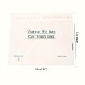 60/100Pcs Disposable Car Trash Bags, Vomit Bags, Size 8.07inch X 9.84inch. These Bags Have Been Upgraded and Thickened, Making Them Durable. Suitable for Various Environments, Such as Cars, Kitchens, Bedrooms, Study Rooms, Travel, Camping, and Offices.. 
