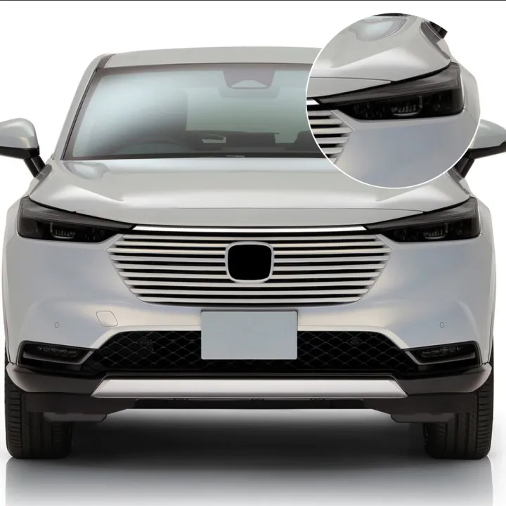 Smoke%20Black%20Car%20Headlight%20Protective%20Film%20for%20Honda%20HR-V/Vezel%20TPU%20PPF%20Pre%20Cut%20Anti-Scratch%20Vinyl%20Wrap%20Kit%20High-Gloss%20Film%20-%20Image%204