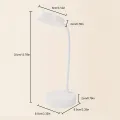 Table Lamp USB Rechargeable Desk Lamp Bed Reading Book Night Light LED Eye Protection Light Foldable  for Study Office Work Lamp. 