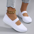 Spring new women's sports shoes, fashionable, breathable, lightweight, non-slip, wear-resistant, casual sports shoes, flat shoes. 