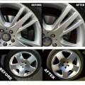 Aluminum alloy car wheel scratch repair paste, tire and wheel rim scratch repair paste | Wheel wear and fading remover. 