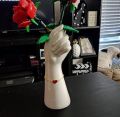 Hand vase, flower  mini hand vase for home decoration, beautiful handmade vase, concrete vase, hand shaped vase for your home, home decor vase, cute hand vase with Free Gift 🎁 100%REAL AND ORIGINAL PRODUCT. 