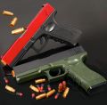 Fake Shell Ejection Soft Bullet Glock Blaster

Toy Gun For Kids. 