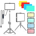 8 Inch Photo Studio LED 3000-6000k Lighting Video Fill Lamp Light Panel Photography for Live Streaming Youbube RGB. 