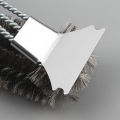 BBQ grill cleaning brush steel wire brush for cleaning BBQ grill and BBQ stove steel brush specialized cleaning tool for BBQ. 