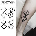 Berserker Temporary Tattoo,Lasts To 15 Days New Technology Magic Waterproof Semi Permanent Sticker.. 