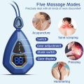 Excefore EMS Neck Massager | Portable Electric Neck Massage Device with 15 Intensity Levels | EMS Acupoint Massage & Relaxation Tool for Neck | Blue. 