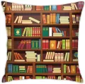 Sofa Upholstery Cushion Cover Home Decor Soft Square Pillowcase Music Piano Keys Black. 