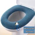 Thicken Toilet Seat Cover Mat Winter Warm Soft Washable Closestool Mat Seat Case Toilet Lid Pad Bidet Cover Bathroom Accessories.