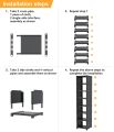 Multiple Layers Shoe Organizer Shoe Rack Organizer Space Saving Rack For Wall Corner Stackable Shelf Adjustable Saving Cabinet. 