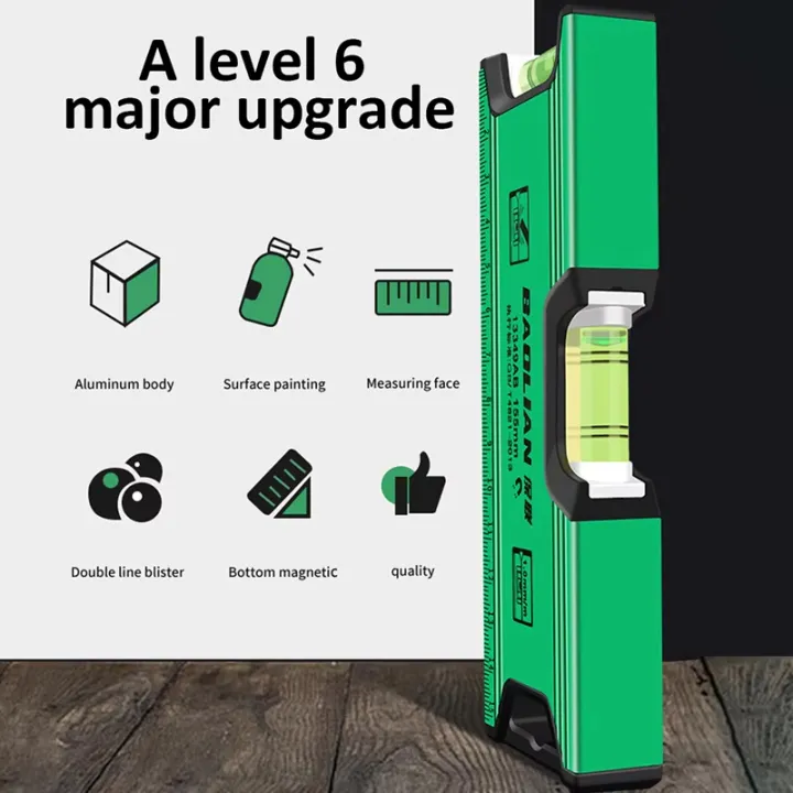 High Precision Level Ruler,Multi-function Magnetic Level Ruler,Aluminum ...