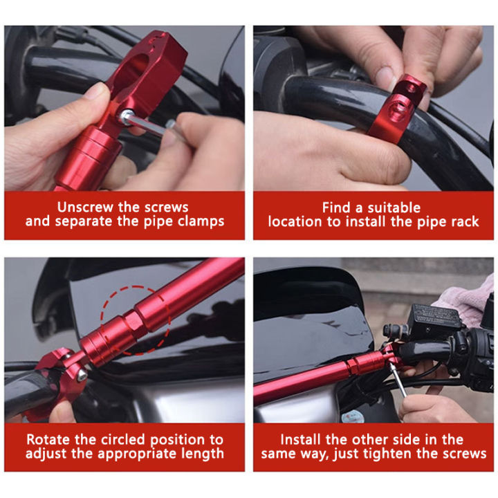 SEAMETAL%20Motorcycle%20Adjustable%20Handlebar%20Multi-functional%20Aluminum%20Alloy%20Thickened%20Balance%20Bar%20Motorcycle%20Waterproof%20Crossbar%20-%20Image%205