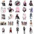 50 Piece Danganronpa Stickers Waterproof DIY For Phones Laptop Car Sticker Creative Home Decal. 