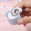Contact Lens Cleaner Case With Tweezer & Applicator Manual Rotary Lens Washer | Cleaner Travel Plastic Container Storage Soaking Box | Lens Washer + Tweezer & Applicator |. 