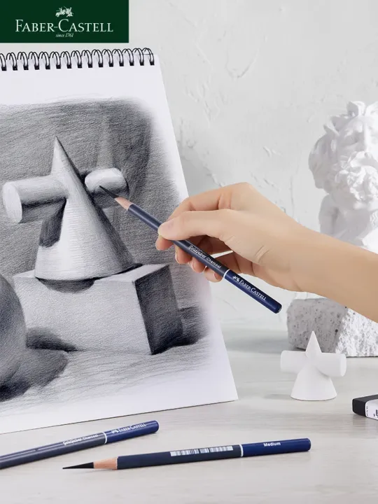 5/6PCS%20Faber%20Castell%20Goldfaber%20Charcoal%20Graphite%20Sketch%20Set%20EX-Soft%20Medium%20Hard%20Pencils%20for%20Drawing%20Sketching%20Shading%20Artists%20-%20Image%206