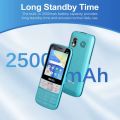 MKTEL M39 Cell Phone 4G Android 8.1 Dual SIM Slot 2.8" Large Screen MTK6737 2GB RAM 16GB ROM MP3/MP4/FM Radio/Bluetooth/GPRS. 