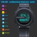 Yikaze Men's Sports Watch Military Digital Men Watches Multifunction Clock Waterproof Luminous Led Electronic Wristwatch. 