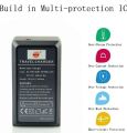 Battery charger CR V3 Rechargeable batteries with Travel and car charger li on lithium battery very high quality batteries. 