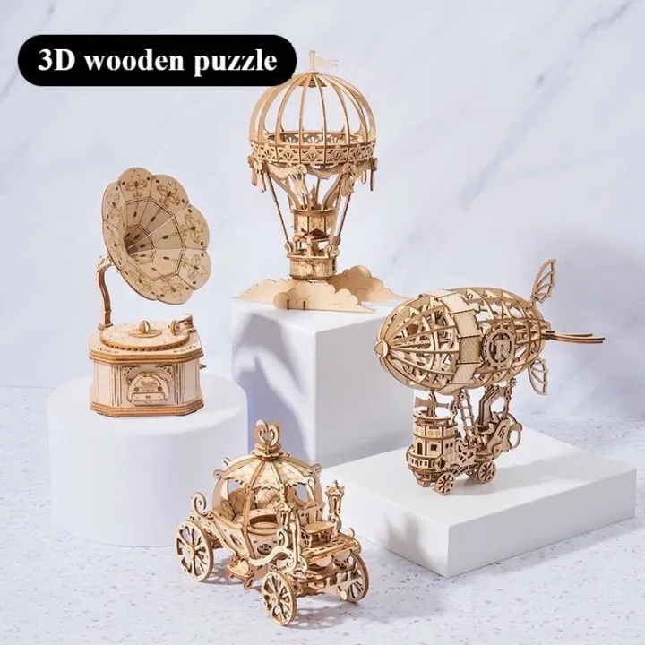 3D%20Hot%20Air%20Balloon%20Wooden%20Puzzle%20New%20Wooden%203D%20Stereoscopic%20Panel%20Insect%20Series%20Large%202-piece%20Handmade%20Model%20%20Enlightenment%20-%20Image%205