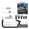 Throttle Cable Mount Bracket Cable Mounting Kit 304147 For EZ‑EFI For Automatic Transmission TV Cables GM 700R4 Transmissions. 