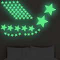 গ্লো ইন ড্রাক ইনফ্লেট স্টার ওয়াল স্টিকার - wall decoration.