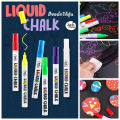 Joan Miro paint chalk, non-toxic liquid chalk, non-toxic chalk pen, anti-dust, educational art toy for kids. 