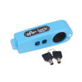Bike Anti-Theft Lock Electric Bicycle Brake Handlebar Grip Lock Portable Prevent Theft Bike Motorcycle Locks Cycling Accessories. 