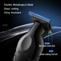 Kemei 2299 Barber Cordless Hair Trimmer 0mm Zero Gapped Carving Clipper Detailer Professional Electric Finish Cutting Machine.
