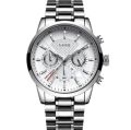 Watch for Men New Premium Stainless Steel / Leather Strap Luxury Men Watch Quartz Analog Business Chain Casual Wrist Dial LIGEx Watches For Boys Gents Silver Blue Black  Mini Gift Collection | mens watch mens watches casual. 