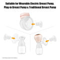2Pcs Breast Pump Flange Inserts, Silicone 12-22mm, Shield Adapter Reduce Tunnel Size, Fit S12 pro/S9 pro/Spectra/Medela.