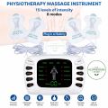 Electronic Pulse EMS Body Massager, Adjustable Intensity Electric Pulse Massage Device for Arms, Legs, Back & Shoulders. 