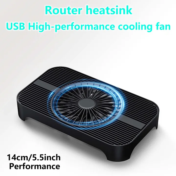 Mini Usb Cooling Fan Router Network Devices Cooling USB Fan Portable 5V USB Quiet Fans Compatible ...