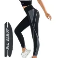 Women Splicing Fitness Leggings Elastic Slim Leggings High Waist Fashion Hip Liftting Sports Yoga Tights Gym Workout Trousers. 